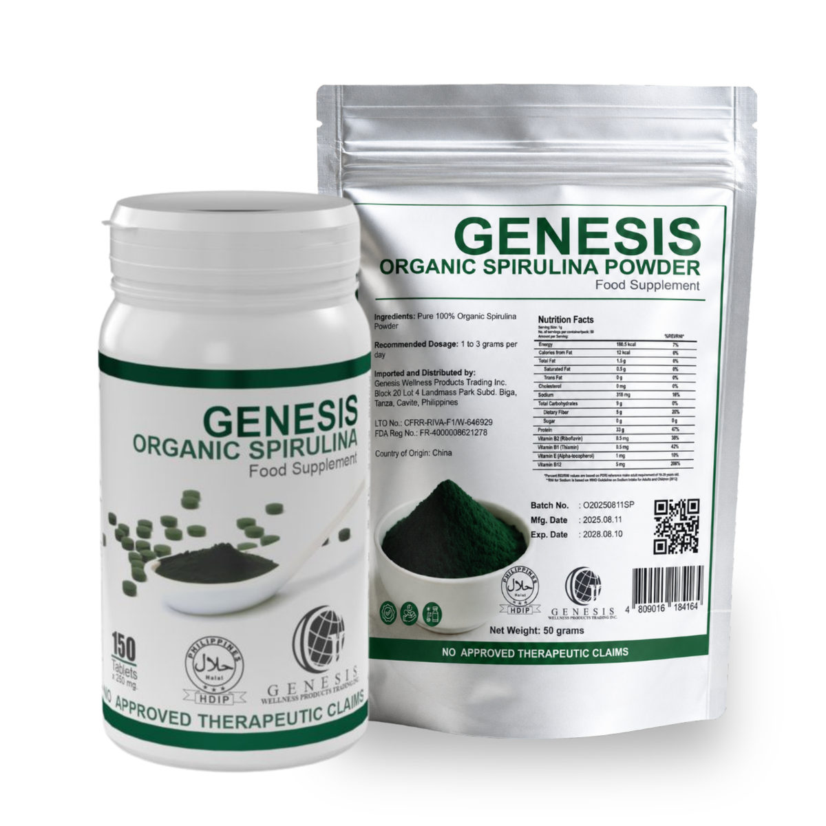 SPECIAL BUNDLE | 1 GOS Tablet & 1 GOS Powder 50g
