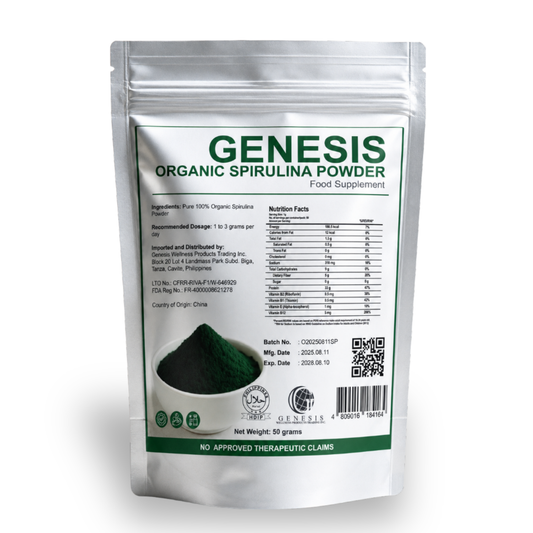 Genesis Organic Spirulina Powder 50g
