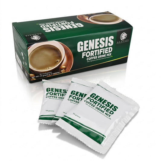 Genesis Fortified Coffee - 1 Box with 15 Sachets