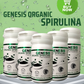 5 BOTTLES GENESIS ORGANIC SPIRULINA