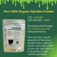 GENESIS ORGANIC SPIRULINA POWDER 250 grams